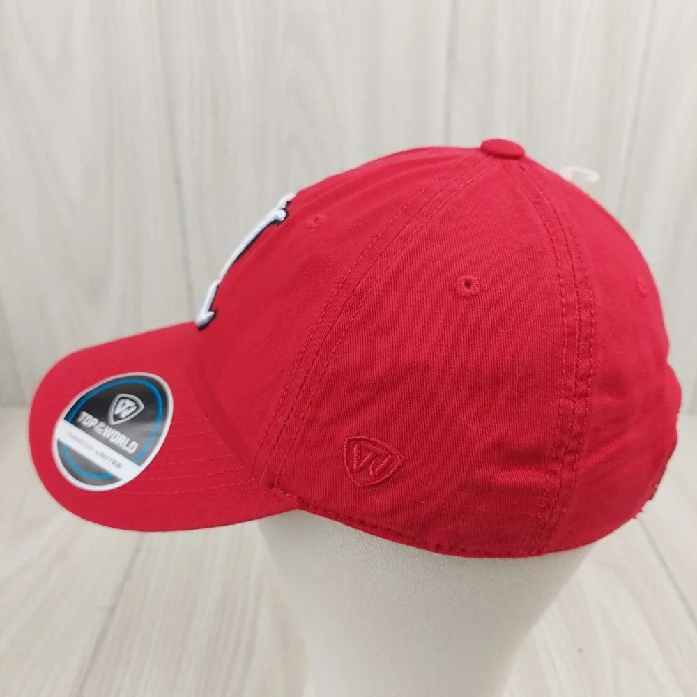 Top of the World Louisville Cardinals Baseball Cap Mens OSFA Red Embroidered L